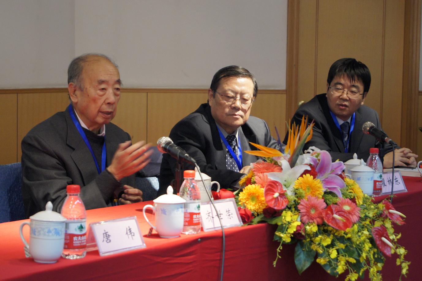 齐世荣参加国际学术会议